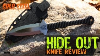 Cold Steel Hide Out Neck Knife Dagger Review  OsoGrandeKnives [upl. by Haerr14]