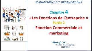 La Fonction Commerciale et Marketing [upl. by Sinnod524]