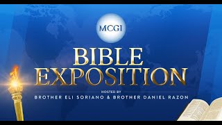 MCGI Bible Exposition  Tagalog  Thursday July 11 2024 12 am PHT [upl. by Aehr]