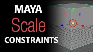 Maya Scale Constraint in a Minute [upl. by Nerro559]