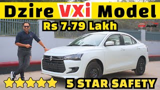 New Maruti Dzire VXi Model Walkaround  Maruti Dzire VXi 2024  New Gen Honda Amaze Rival🔥 [upl. by Leeann]