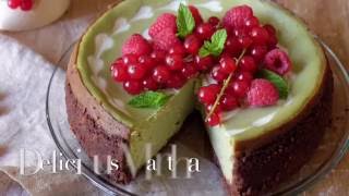 Cheesecake de té Matcha [upl. by Lefty]