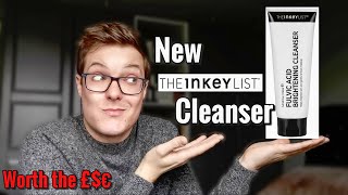 THE INKEY LIST FULVIC ACID BRIGHTENING CLEANSER Review  The Inkey List Cleanser for Brighter Skin [upl. by Alihet]