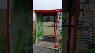 Bobbys Bus Shelter Unst Shetland islands [upl. by Nuawad]