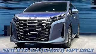 Guangzhou Auto Show Interior Unveiled  New BYD Xia Xiahui MPV 2025 [upl. by Skricki]