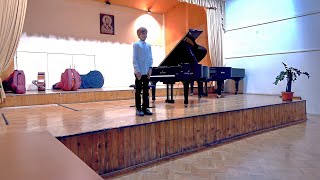 Anton Arensky  Etude No 1 Op 19 [upl. by Pasho278]