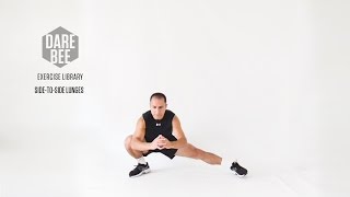 Exercise Library SidetoSide Lunges [upl. by Naamann986]