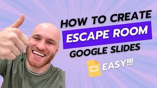 Make an ESCAPE ROOM in Google Slides EASY [upl. by Ehcram]