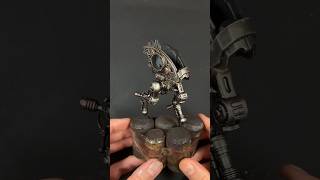 How to paint metal parts for Knight Armiger in few stepswarhammer40k imperialknights miniature [upl. by Hyman529]