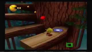 PacMan World 2 100 Walkthrough Part 6  BDoing Woods [upl. by Eineeuq]