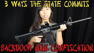 3 Ways the State Commits Backdoor Gun Confiscation [upl. by Kermit277]