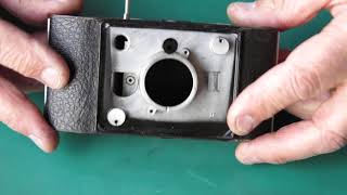 Servicing a Kodak Retinette IIB camera part 02 [upl. by Ellegna]