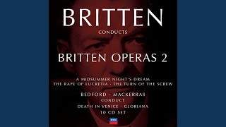 Britten Gloriana Op 53  Act 2 Scene 3 34 Quartet [upl. by Palmore]