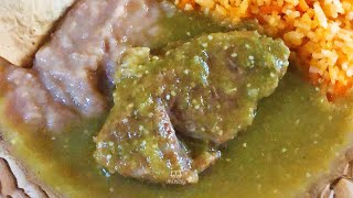 Chambarete de Res en Salsa Verde [upl. by Ornstead770]