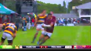 Highlights of theMutual and Federal Premier Interschools Paul Roos vs Paarl Gimnasium [upl. by Belicia937]