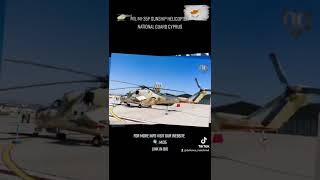 Mi35P Helicopter National Guard Cyprus [upl. by Florry]