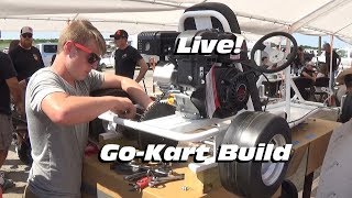 Kid Builds GoKart Live Pate Part 2 [upl. by Raamaj800]