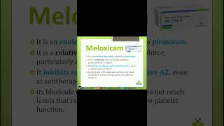 Meloxicam Uses Dosage and Side Effects Explained nsaids medical pharmacology [upl. by Esau]