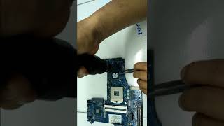 How to repair main board Hp EliteBook 8460p No display [upl. by Hanej]