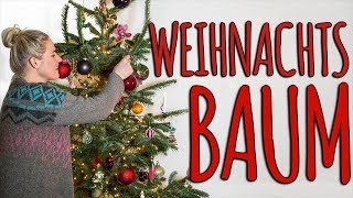 WEIHNACHTSBAUM DEKORIEREN  WILLKOMMEN BEI UNS ZUHAUSE [upl. by Gemma]