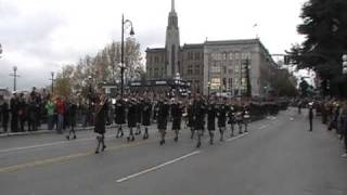 Remembrance Day Victoria BC 2010  1 [upl. by Derick]