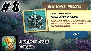 FUN GAME  KINGDOM RUSH ORIGINS GAMEPLAY 8 walkthrough [upl. by Ede569]