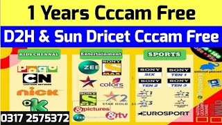 D2H Free Cccam Cline 1 MONTH free tata Sky cline Free full work ok  October 1 2024 [upl. by Llien]