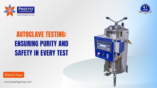 Autoclave Testing  Ensuring Purity and Safety in Every Test [upl. by Ahcrop]