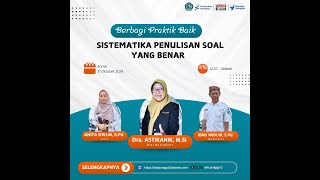 Sistematika Penulisan Soal Yang BenarKOMBEL SPUNGDA [upl. by Anaer]