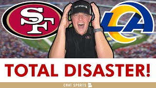 The San Francisco 49ers Are A DISASTER Right Now 49ers vs Rams Reaction amp 49ers News [upl. by Sprung]