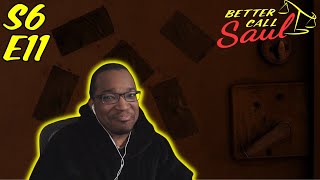 Better Call Saul 6x11 quotBreaking Badquot Reaction [upl. by Ellerol]