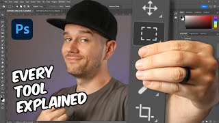 EVERY Tool in the Toolbar Explained and Demonstrated in Adobe Photoshop [upl. by Quickel]