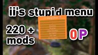 ii stupid mod menu showcase [upl. by Minda]