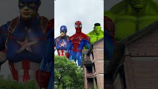 Team SpiderMan Spidergirl Miguel OHara Hulk Captain America defeat Team Venom Thanos Godzilla [upl. by Tigges71]