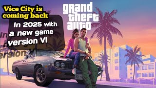 Gta Vice City Gameplay Vice city game vice city is coming back in 2025 with a new game version [upl. by Yelserp]