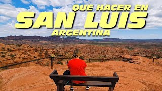 15 LUGARES en SAN LUIS ✅ Que VER y HACER  SAN LUIS ARGENTINA 🇦🇷 [upl. by Aikat]