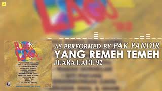 Pak Pandir  Yang Remeh Temeh Official Audio [upl. by Yenruoj]