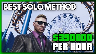 The BEST Way to Make Money in GTA Online for SOLO Players  390000 Per Hour  MoneyGuide [upl. by Aihpledalihp]