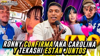 RONNY JIMENEZ CONFIRMA QUE ANA CAROLINA ESTA VISITANDO A TEKASHI A MIAMI [upl. by Nenerb]