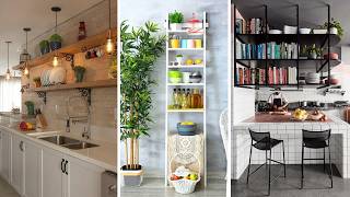 317 iDEAS de ESTANTES Y REPISAS PARA COCINAS e inspírate para decorar tu espacio de forma práctica [upl. by Ltney]