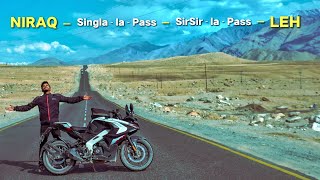 Zankar to leh via lingshed  Ladakh ride 2024  EP 5 [upl. by Hermy]