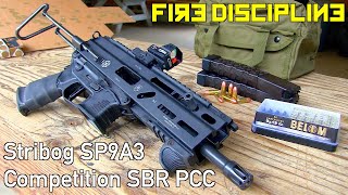 Stribog SP9A3 UPGRADED Competition SBR PCC Grand Power [upl. by Blakely]