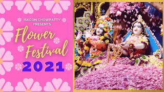 Flower Festival 2021 highlights ISKCON Chowpatty [upl. by Viviana392]