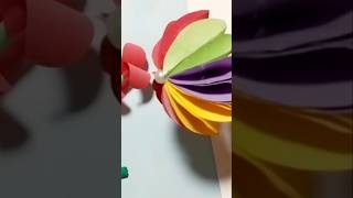 PAPER UMBRELLA how craft HANDMADE tutorial shorts [upl. by Gaidano]