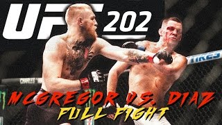 UFC 202 Conor McGregor vs Nate Diaz Full Fight Highlights [upl. by Brause892]