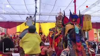 Shechen Monastery Tshechu  Eight Manifestation of Guru Rinpoche in Sechen Monastery [upl. by Weinhardt]