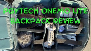 PGYTECH OneMo Lite 22L CameraDrone BackPack Review [upl. by Mandy]