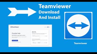 How to Download amp Install TeamViewer in Windows [upl. by Hsetirp]