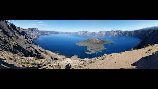 Scenic Drive Crater Lake National Park  Rim Loop [upl. by Hola]