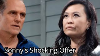 Sonnys shocking offer Selina returns with a new mission General Hospital Spoilers [upl. by Angle188]